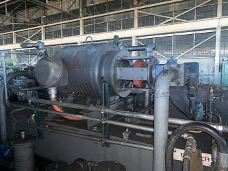 12' X 12" LOGEMAN MDL# 1212 HYDRAULIC SCRAP BALER