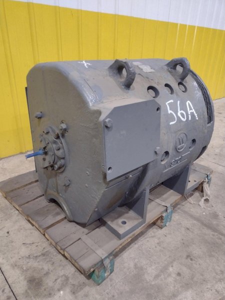 200 HP (150 KW) WESTINGHOUSE MOTOR; 600 VOLT, 250 AMP: STOCK #22943