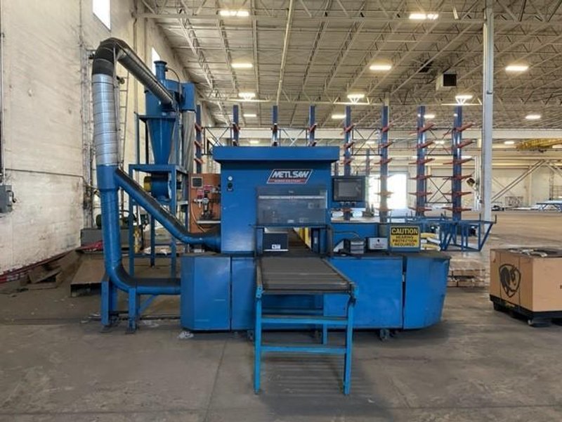 USED METLSAW 24&quot; X 14&quot; NON-FERROUS (ALUMINUM) PROGRAMMABLE CIRCULAR SAW MODEL CS2-T12, Stock# 11122, Year: 2012