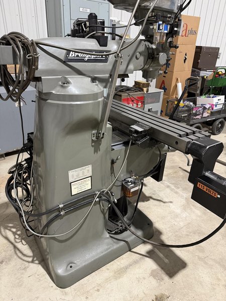 Bridgeport 2 Axis CNC Knee Mill Trak A.G.E. 2