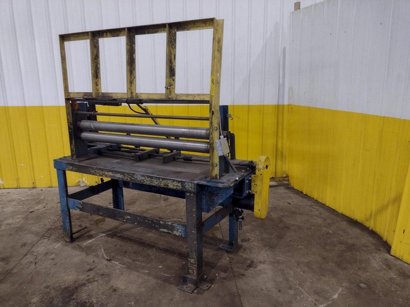 48" X 6" WEAN MOTORIZED SLITTER HEAD FOR SLITTING LINE: YOBRO #25242