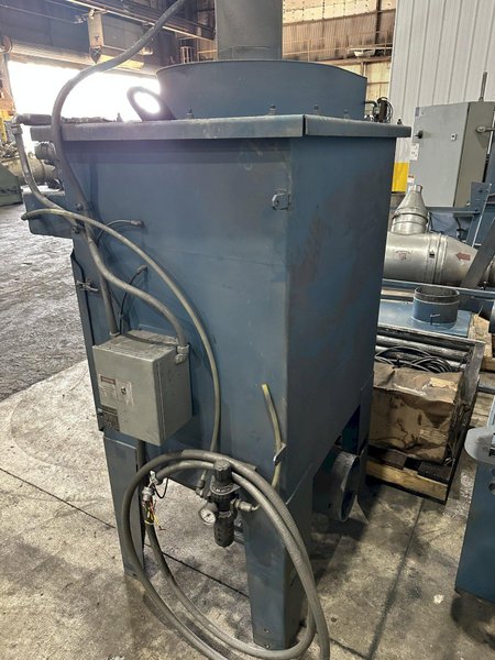 48&quot; TABLE VIKING MODEL #4812CT CONTINUOUS SHOT BLAST PARTS CLEANING SYSTEM, NEW IN 2017: STOCK #22469