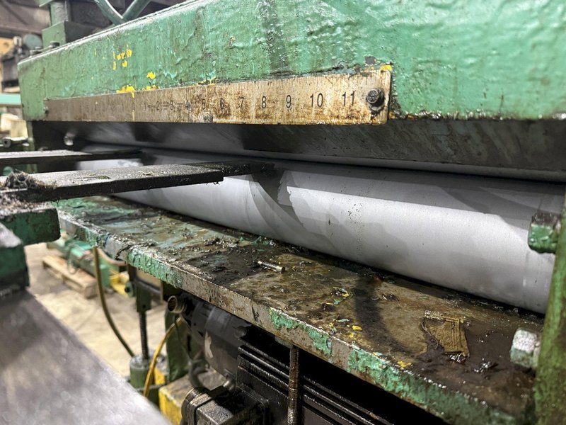 10,000 LBS X 24" X .105" ROWE ENTRY SERVO FEED LINE, COIL CAR, REEL, STRAIGHTENER, INDRAMAT SERVO FEED: YOBRO #24518