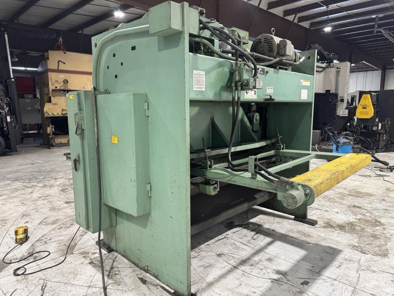 3/8″ x 6′ Betenbender Hydraulic Shear-Heavy Duty, Adjustable Blade Gap