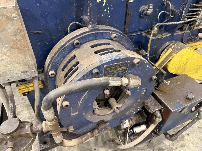 100 TON X 64" WIDE STAMCO MODEL #810-64 CUTOFF PRESS, WITH AIR CLUTCH: YOBRO #24793