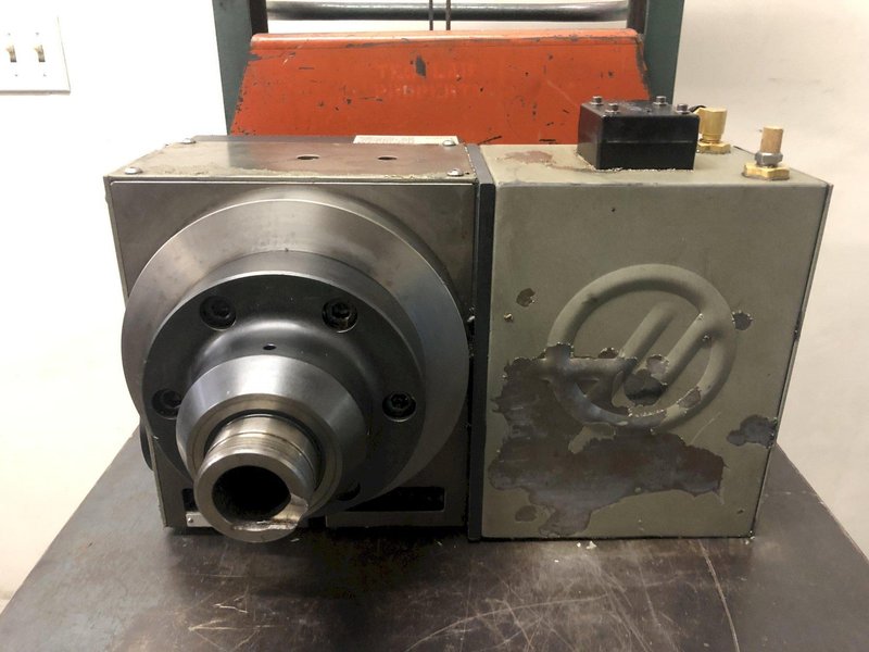 HAAS HRTA6 HRT210 4th-Axis Rotary Table with 5C Spindle Nose, Pneumatic 5C Collet Closure