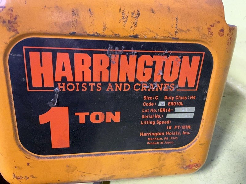 HARRINGTON 1 TON HOIST