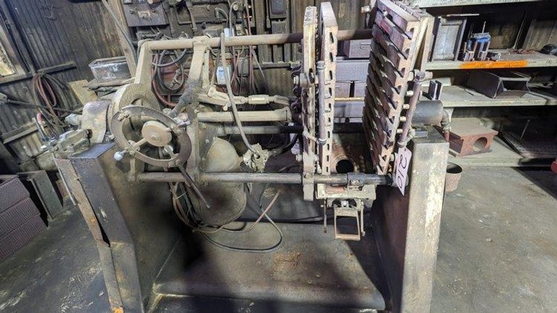 dependable model 400fa shell core machine with gas panel and hydraulic unit