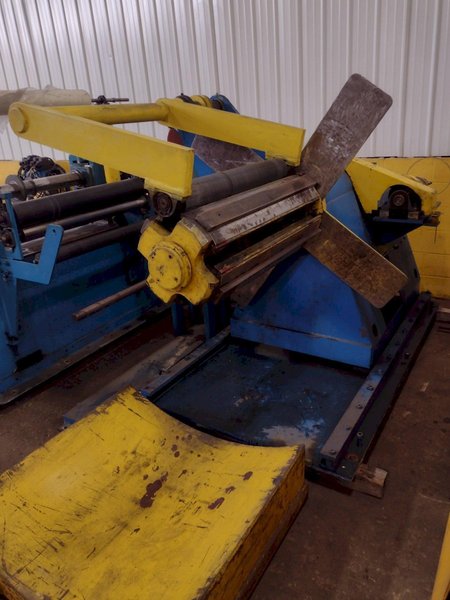 36" X 4" X 12,000 LBS YODER / STAMCO MOTORIZED SLITTING LINE STOCK #3731