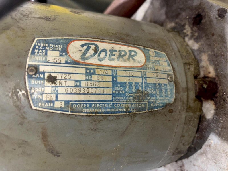 8" X 24" GRAND RAPIDS MODEL #350 HYDRUALIC HORIZONTAL SURFACE GRINDER: STOCK #22734