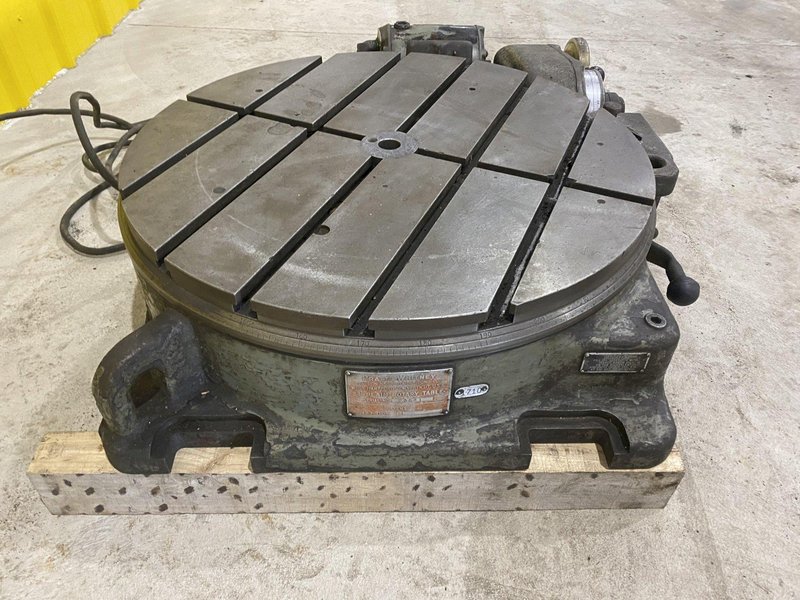 24&quot; WALTER MODEL #RIS500TG POWER ROTARY TABLE: STOCK #20273