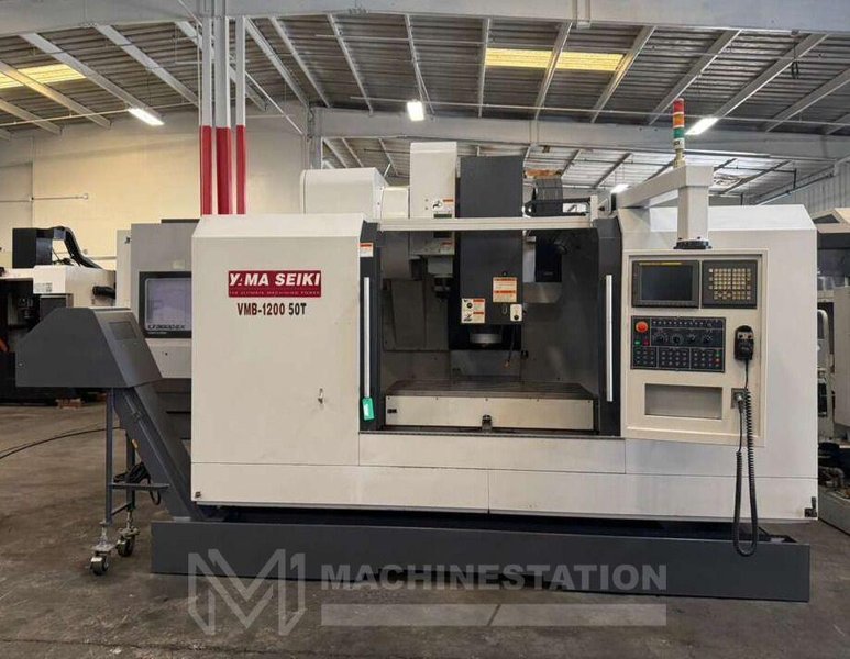Yama Seiki VMB-1200/50 CNC Vertical Machining Center – 50 Taper Mill