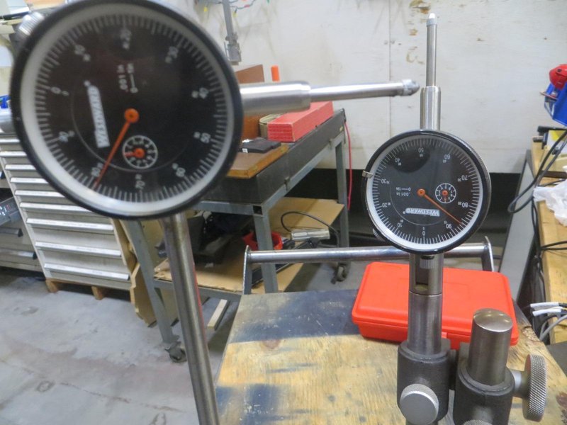 Micrometers (3) w 4 Assorted Magnetic Bases- Auction Item