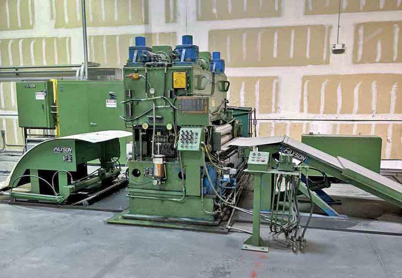 60" x 0.125" x 40,000# Paxson Cut To Length Line STOCK# 4233