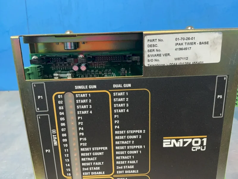 ENTRON EN1701 IPAK TIMER-BASE WELDING CONTROL UNIT   -  W87112