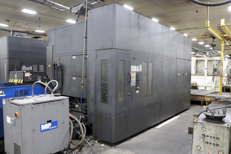 Okuma MA-600HII CNC Horizontal Machining Center, 2013 – Chip Conveyor