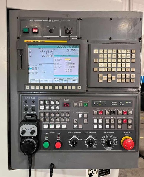 Samsung MCV 50 CNC Vertical Machining Center