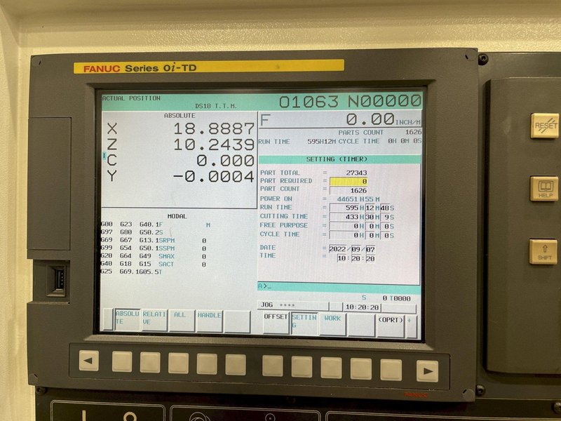 Johnford SL650+C+Y Used CNC Lathe For Sale - 2013