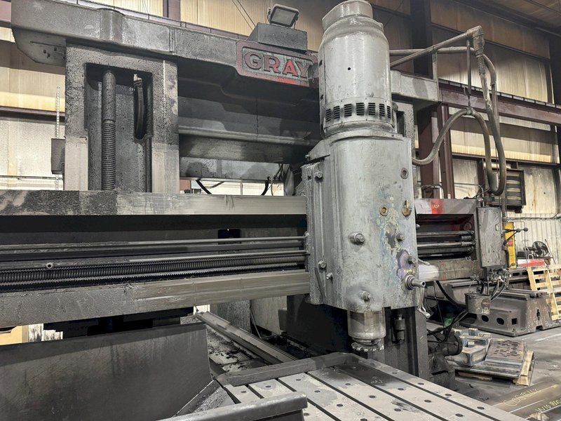 44&quot; x 144&quot; GRAY DOUBLE SIDED PLANER MILL. STOCK #0134825