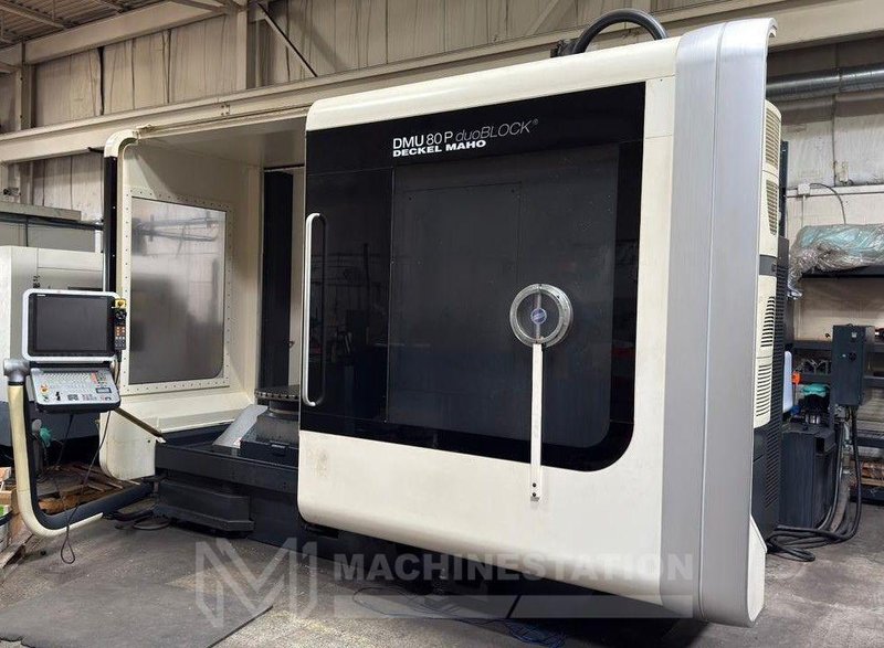 DMG DMU 80P duoBLOCK 5 Axis CNC Universal Machining Center – 18,000 RPM Mill