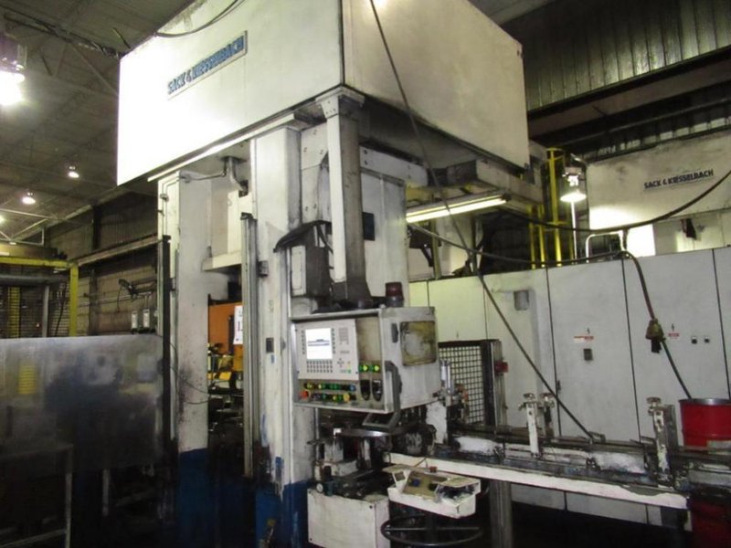 300 TON KIESSELBACH STRAIGHT SIDE HYDRAULIC PRESS: STOCK #12327