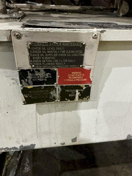 30,000 LBS X 36" PERFECTO COIL FEED LINE, COIL REEL UNCOILER &amp; STRAIGHTENER: YOBRO #24871