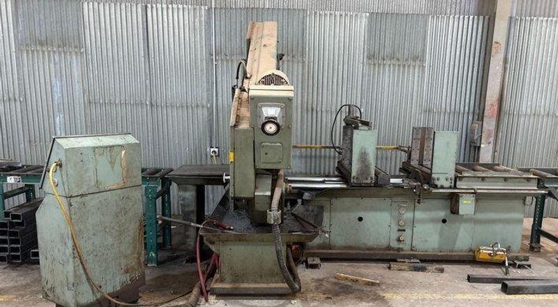 18" X 27" HYDMECH MODEL #S25-A HORIZONTAL SWIVEL MITER AUTOMATIC BAND SAW : YOBRO #25047