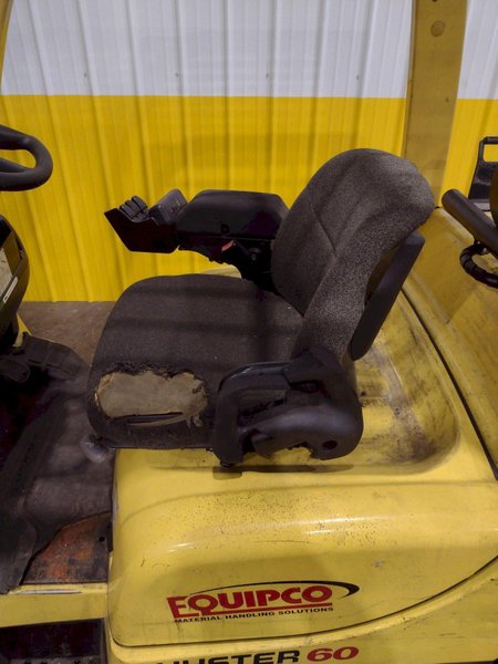 6000 LBS HYSTER MODEL #S60FT FORTIS LP-GAS FORKLIFT: STOCK #18833