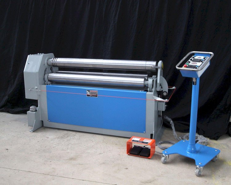 1 - NEW WDM HYDRAULIC INITIAL PINCH PLATE BENDING MACHINE, MODEL #: 101-5-4