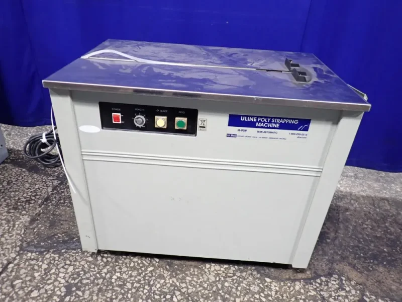 ULINE 30" X 1" STRAPPING MACHINE  -  H-959