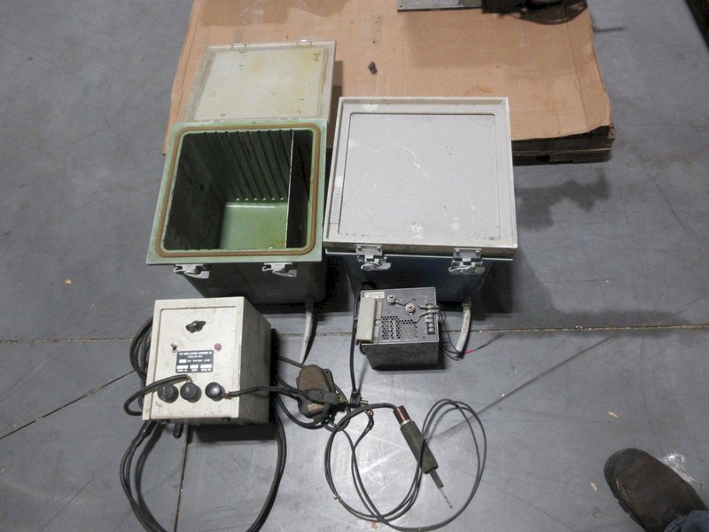 Electroplating Tanks (2) with Luma Electric Model 631 &amp; Nemic FS-300A-24 Power Supply- Auction Item