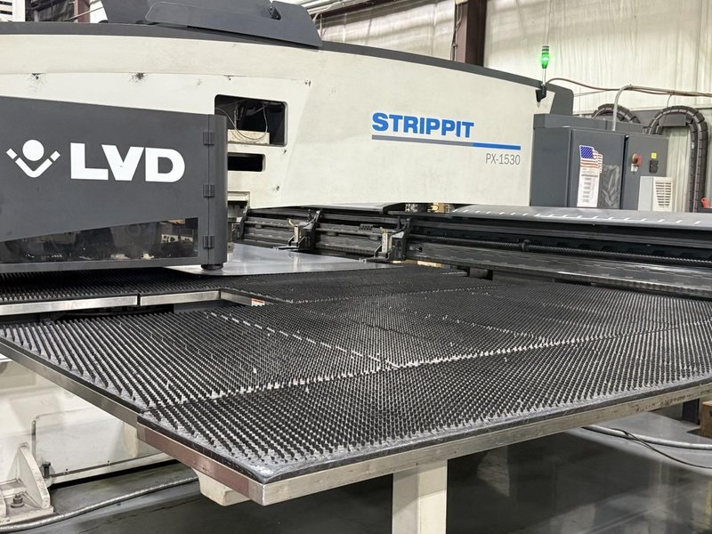 20 Ton LVD Strippit PX 1530 Turret Punch, 2022 – 5′ x 10′