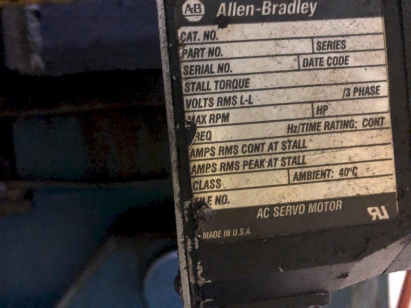 24" X .070" Dallas Model DRFE-324 PROGRAMMABLE SERVO PRESS FEEDER: STOCK 16272