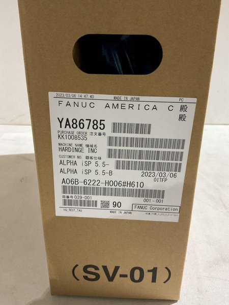 FANUC A06B-6222-H006#H610 SERVO AMP