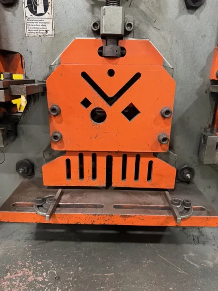 USED SPARTAN 50 TON HYDRAULIC IRONWORKER MODEL IW-50S