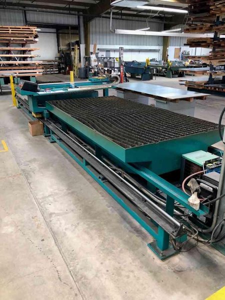 5′ x 20′ Lockformer Vulcan 2900 CNC Plasma Table, 1998 – Hypertherm Powermax 65