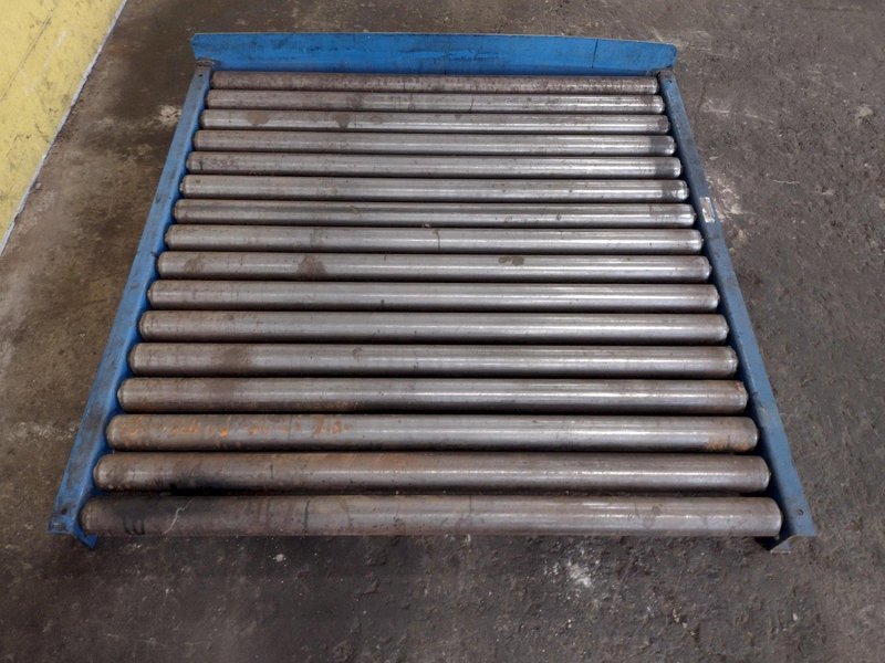 48" X 45" X 2.5" ROLLER TABLE: STOCK 16769