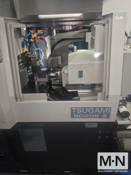 Tsugami BO206-III CNC Swiss Lathe, 2021