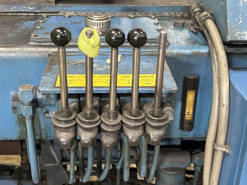 2&quot; WALLACE MODEL #1002 PROGRAMMABLE HYDRAULIC PIPE &amp; TUBE BENDER: STOCK #23183