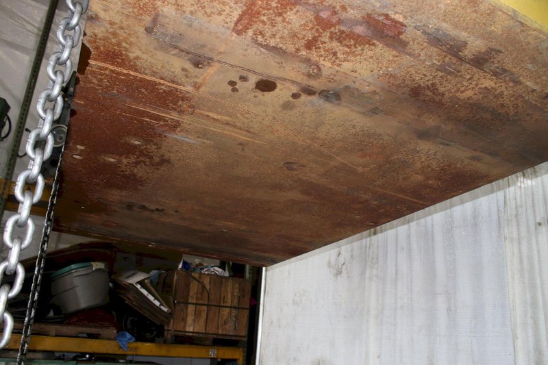 72&quot; X 42&quot; X 13&quot; T SLOTTED BOLSTER PLATE: STOCK #76526