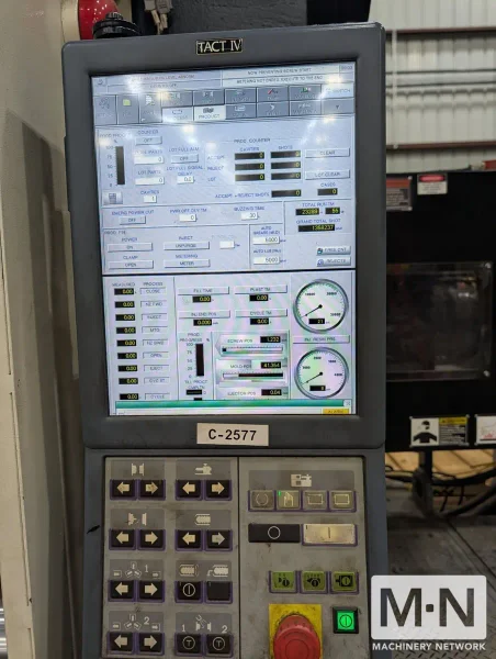 618 TON 132 OZ NISSEI MODEL FVX560III-310L INJECTION MOLDING MACHINE MFG 2017