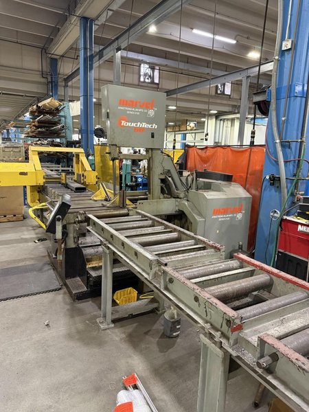 25″ x 20″ Marvel E2125TS TouchTech 60 Automatic Horizontal Bandsaw, 2001