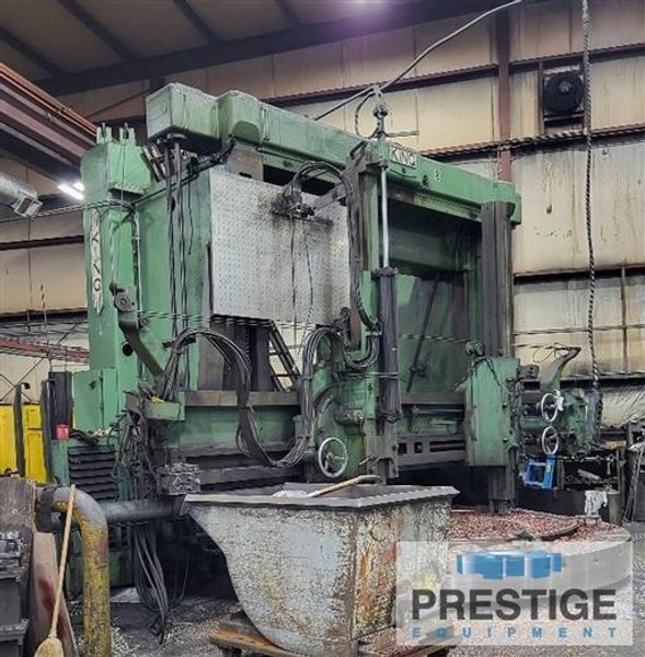 King 144&quot; Vertical Boring Mill