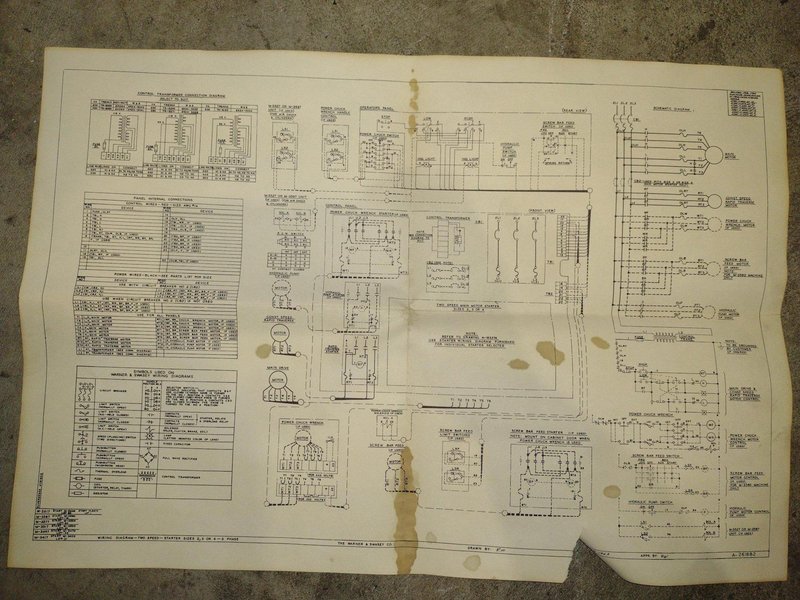 #2A WARNER &amp; SWASEY MODEL #M-3470 TURRET LATHE WITH CROSS SLIDING TURRET, " HOLE: YOBRO #24548