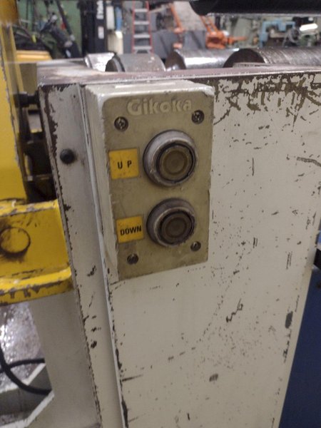 8' X 1/4" BIRMINGHAM MODEL #RH-0806 HYDRAULIC DOUBLE PINCH PLATE ROLL 2007: YOBRO #25022