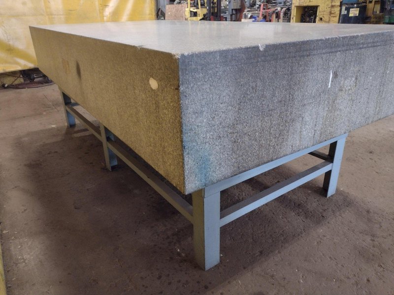 8&#039; X 4&#039; X 14&quot; CHALLENGE PRECISION LAYOUT INSPECTION GRANITE TABLE: STOCK #23785