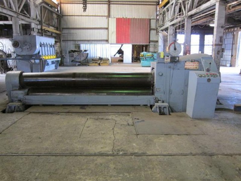 12' X 1-1/8' BERTSCH MODEL #18 INITIAL PINCH PLATE ROLL: STOCK 67015