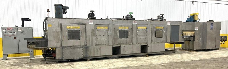 3 STAGE X 36&quot; X 18&quot; WALSH MODEL #AOE286 STEEL MESH-BELT PASS-THROUGH STAINLESS WASHER: STOCK #20166