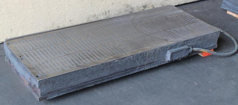 18&#039; X 48&#039; X 4-3/4&#039; ELECTRO MAGNETIC CHUCK:  STOCK #62263