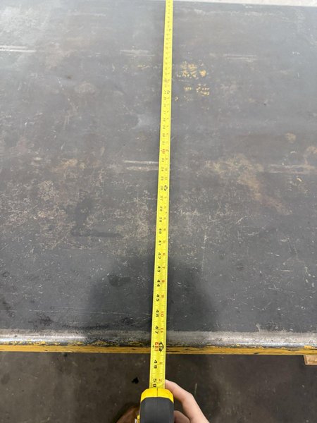 6,000 LB X 48" X 64" ECOA MODEL HLT HYDRAULIC LIFT TABLE. STOCK # 1009124.